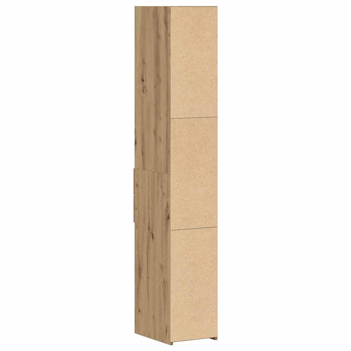 Bogreol med skuffe Artisan Egetræ 30 x 42.4 x 185.2 cm