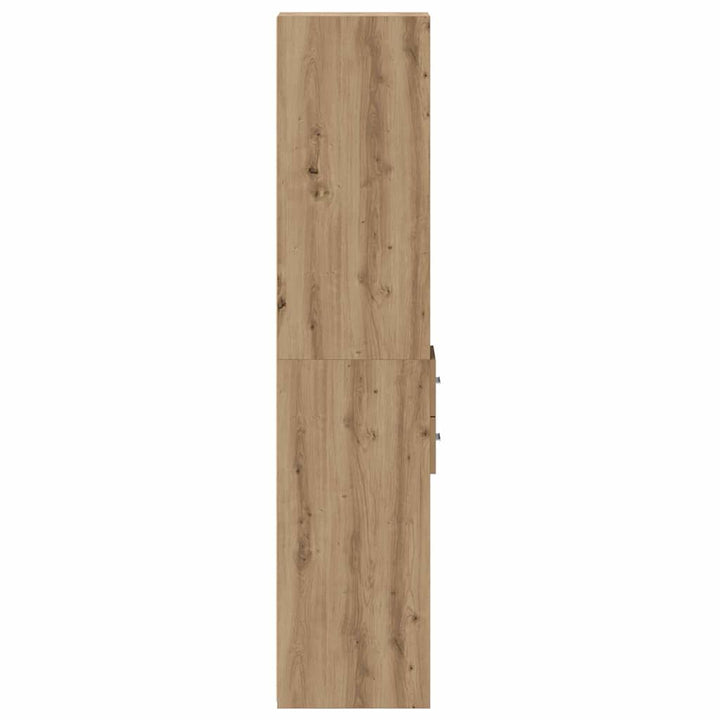 Bogreol med skuffe Artisan Egetræ 30 x 42.4 x 185.2 cm