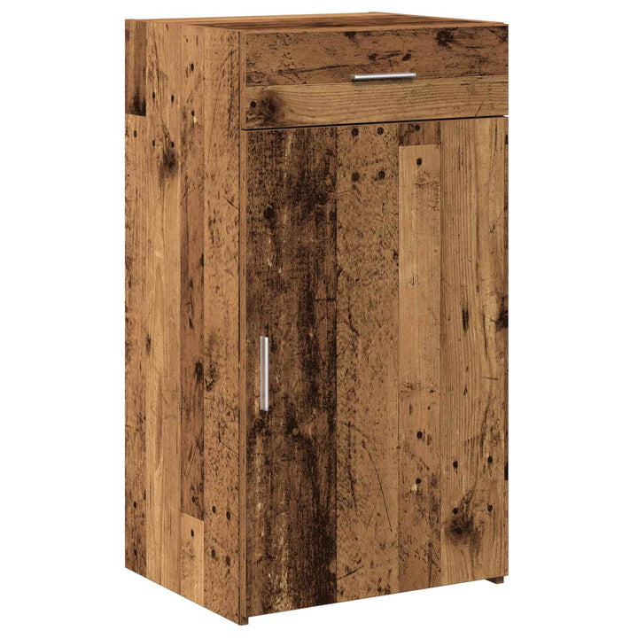 Sideboard med skuffe Gammelt træ 50 x 42,5 x 93 cm