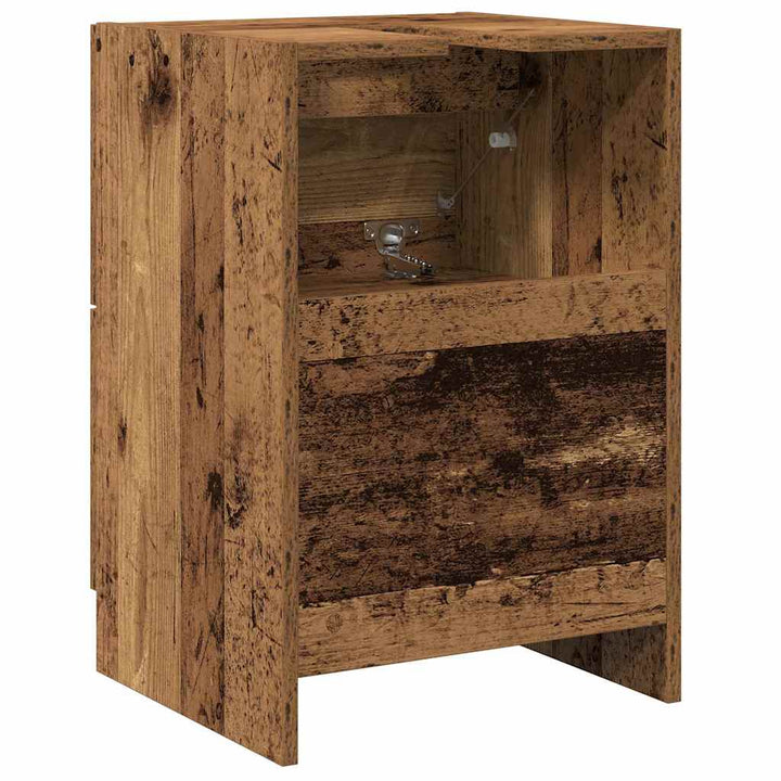Badeværelsesskab Gammelt træ 40 x 37 x 59 cm Konstrueret træ