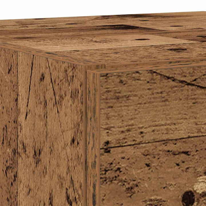 Badeværelsesskab Gammelt træ 78 x 37 x 59 cm Konstrueret træ