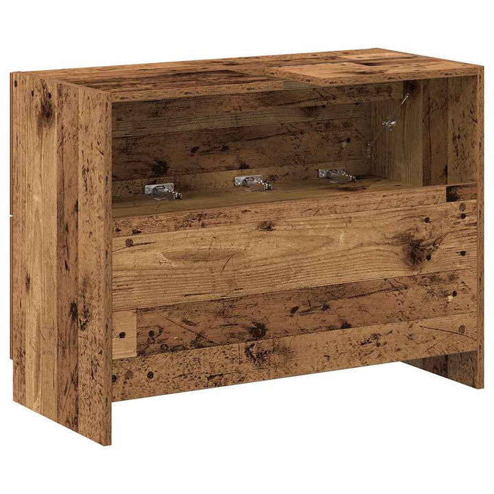 Badeværelsesskab Gammelt træ 78 x 37 x 59 cm Konstrueret træ