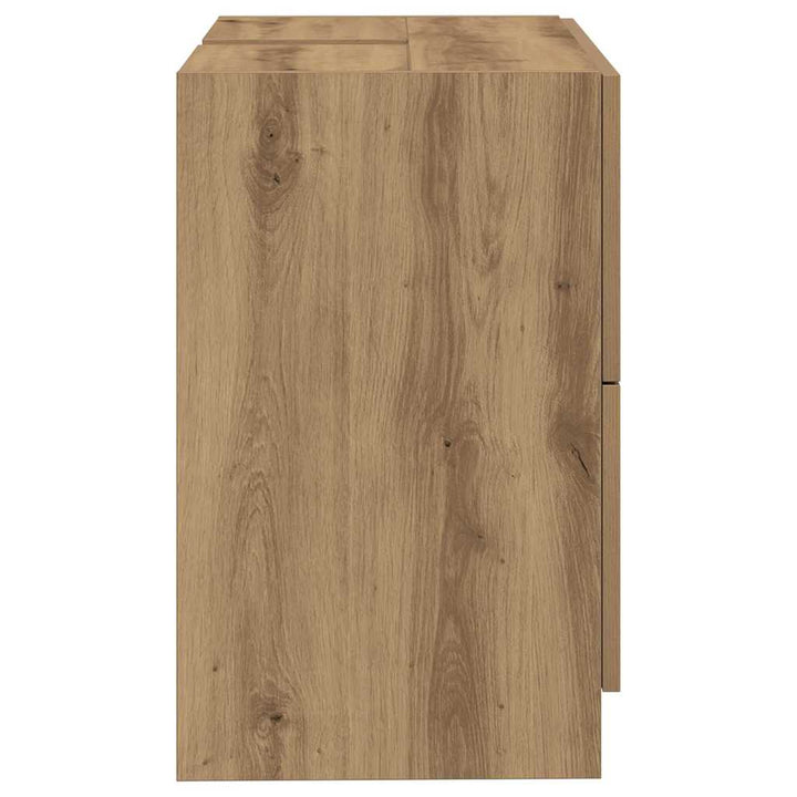 Badeværelsesskab Artisan Egetræ 78 x 37 x 59 cm Konstrueret træ