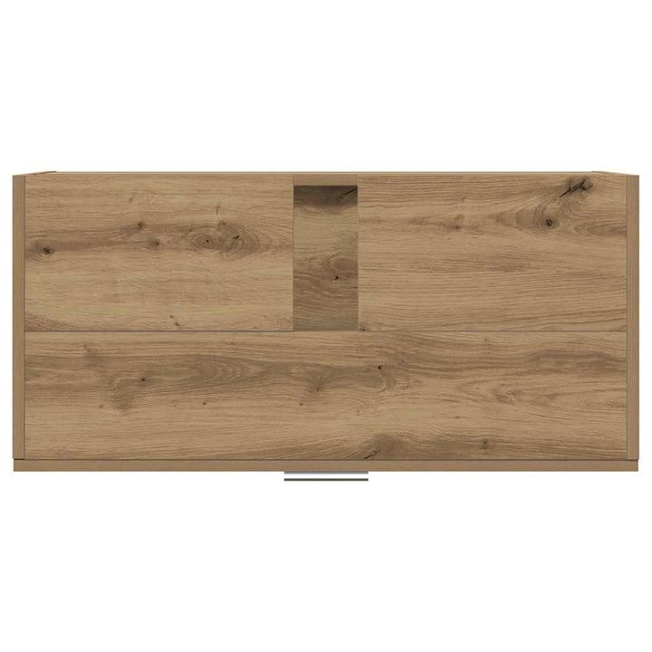 Badeværelsesskab Artisan Egetræ 78 x 37 x 59 cm Konstrueret træ