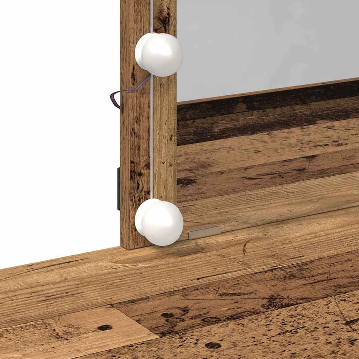 Klædeskab Gammelt træ 100 x 40 x 130 cm Konstrueret træ