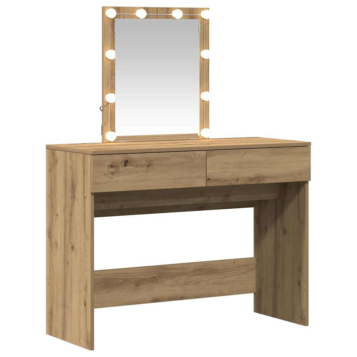 Klædeskab Artisan Egetræ 100 x 40 x 130 cm Konstrueret træ
