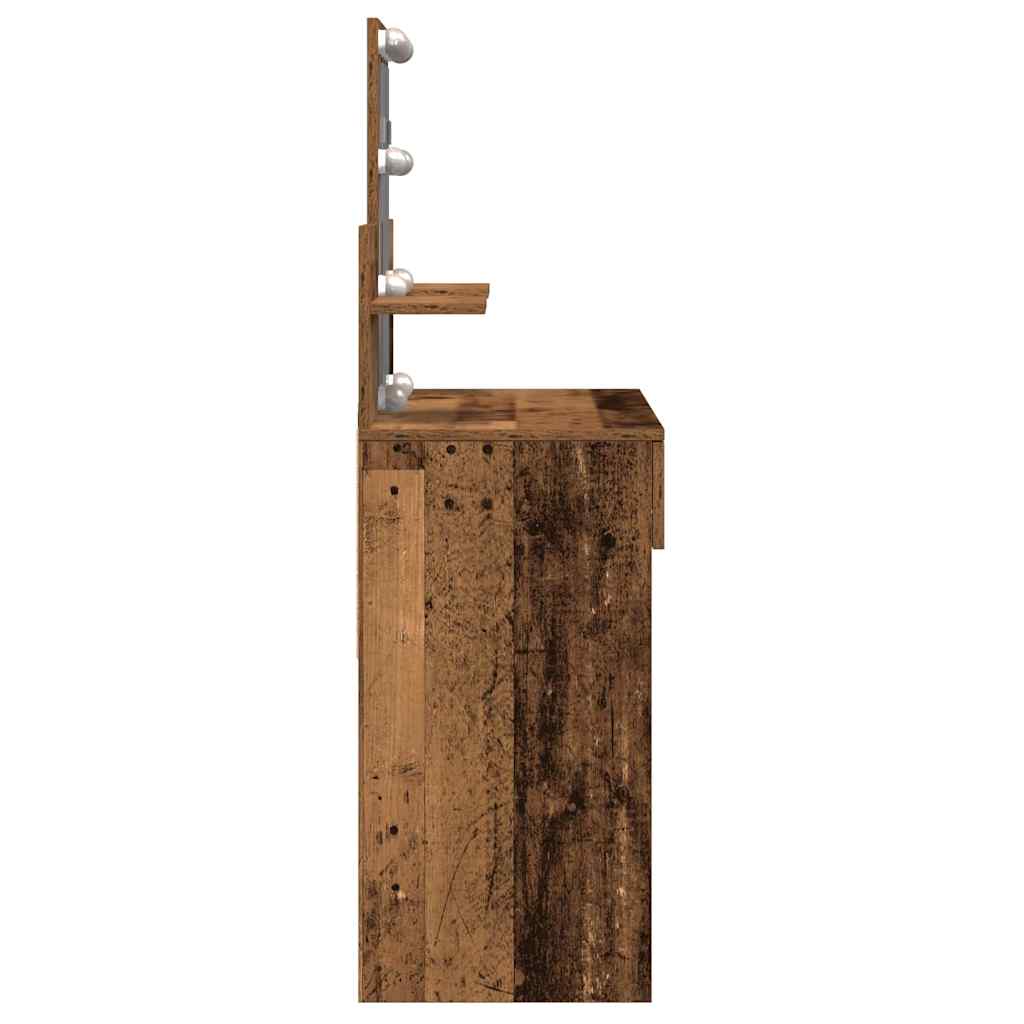 Klædeskab Gammelt træ 100 x 40 x 130 cm Konstrueret træ
