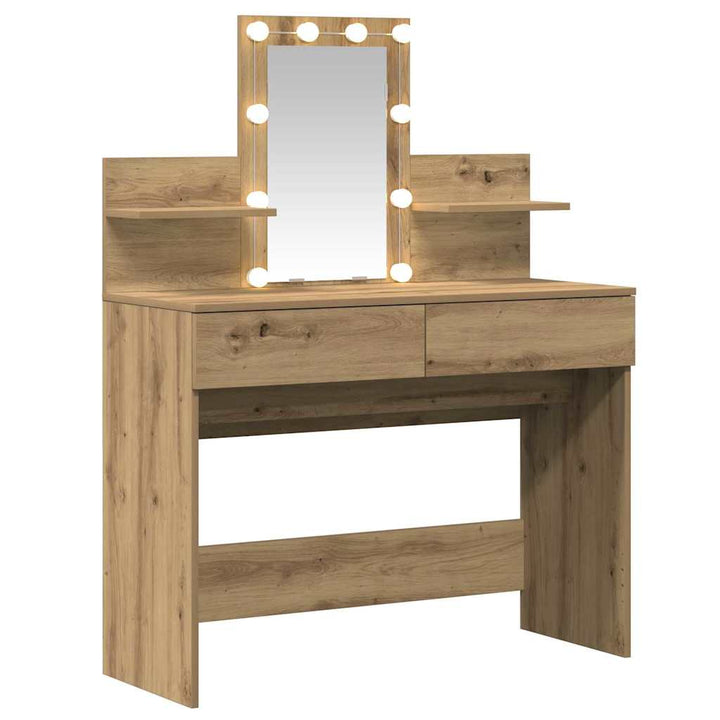 Klædeskab Artisan Egetræ 100 x 40 x 130 cm Konstrueret træ