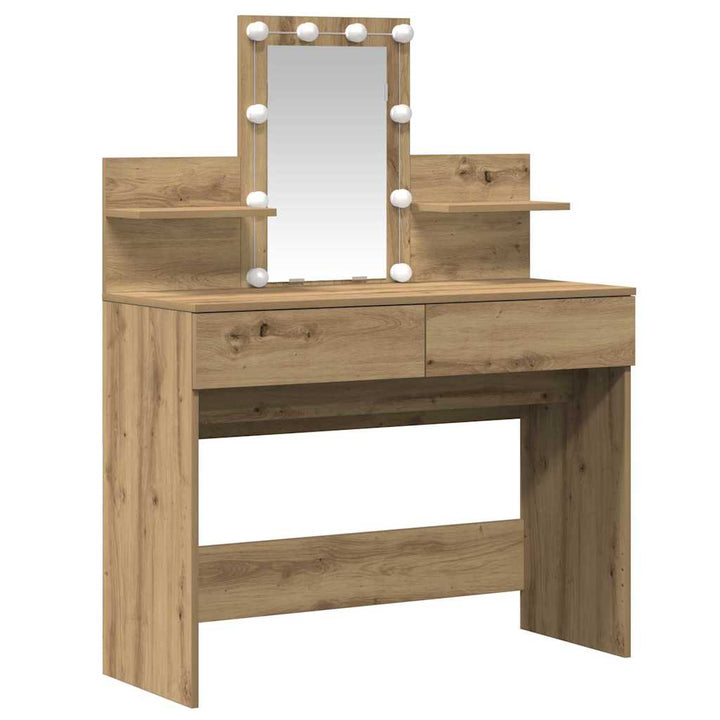 Klædeskab Artisan Egetræ 100 x 40 x 130 cm Konstrueret træ
