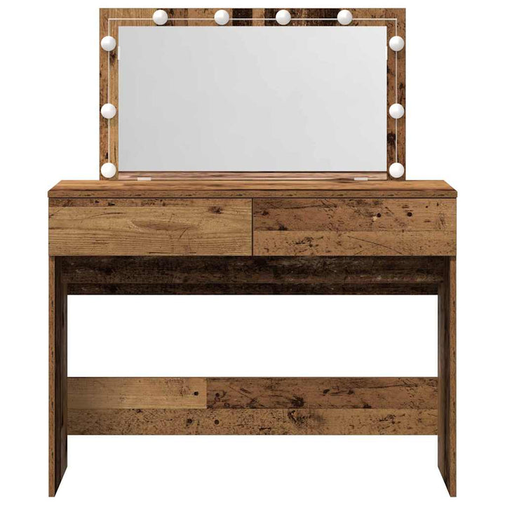 Klædeskab Gammelt træ 100 x 40 x 120 cm Konstrueret træ