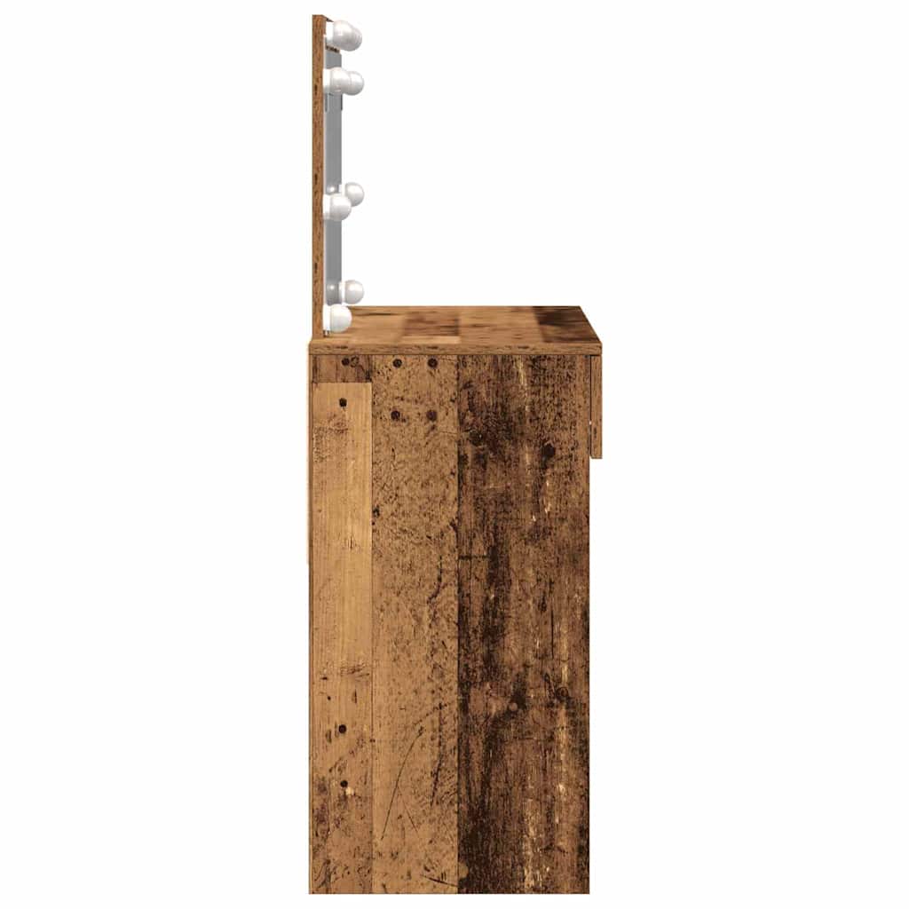 Klædeskab Gammelt træ 100 x 40 x 120 cm Konstrueret træ