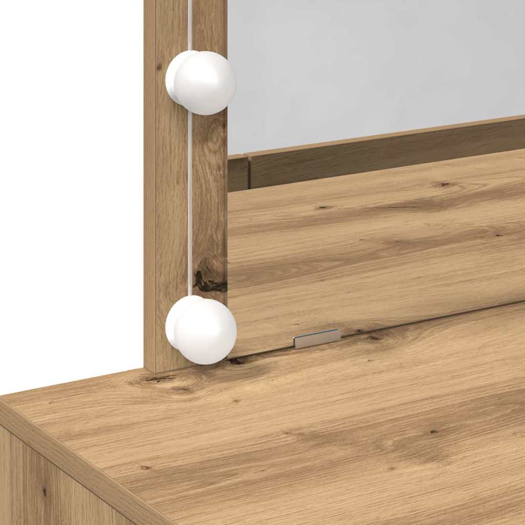 Klædeskab Artisan Egetræ 100 x 40 x 120 cm Konstrueret træ