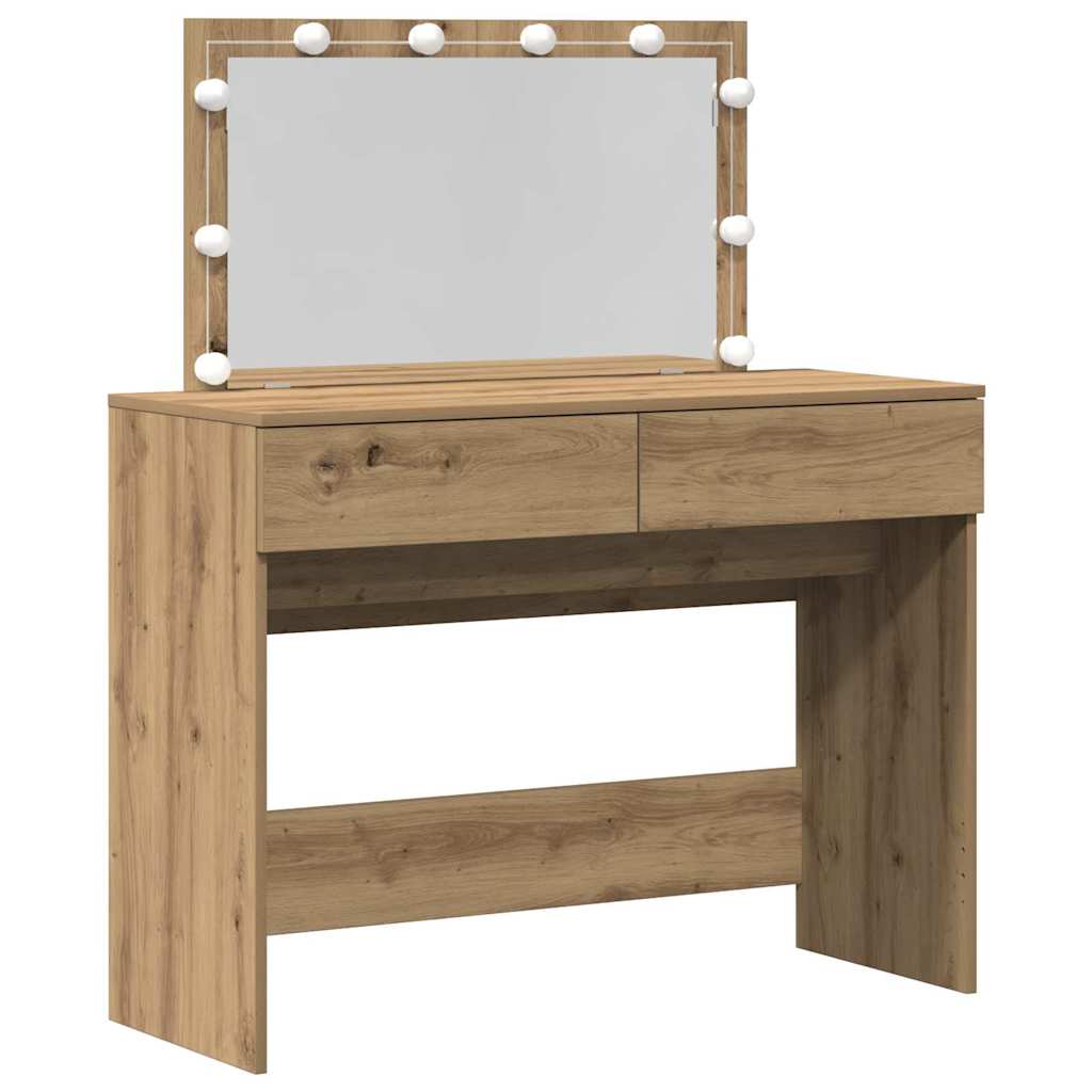 Klædeskab Artisan Egetræ 100 x 40 x 120 cm Konstrueret træ