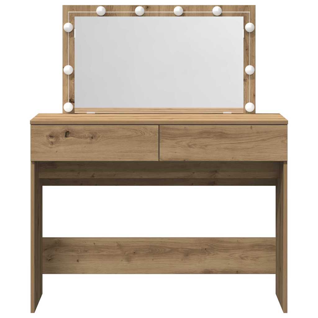 Klædeskab Artisan Egetræ 100 x 40 x 120 cm Konstrueret træ