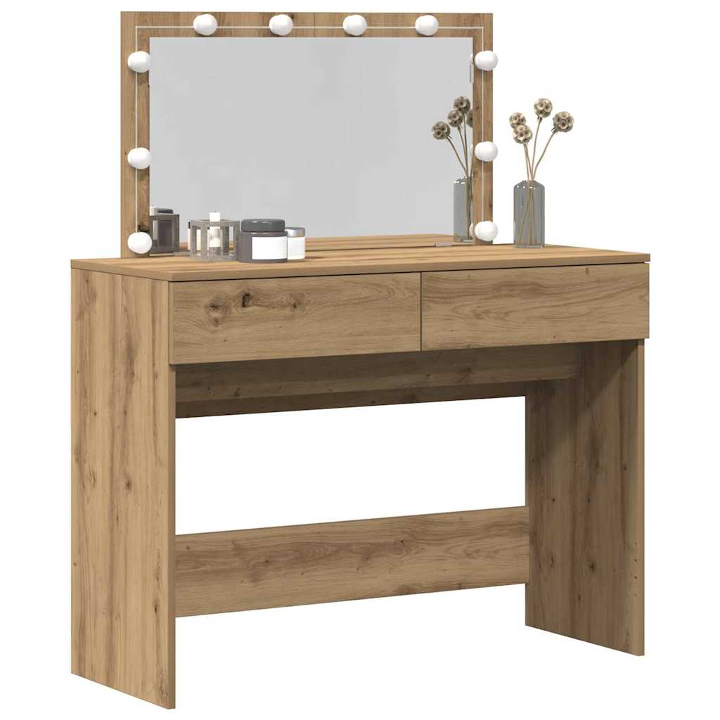 Klædeskab Artisan Egetræ 100 x 40 x 120 cm Konstrueret træ