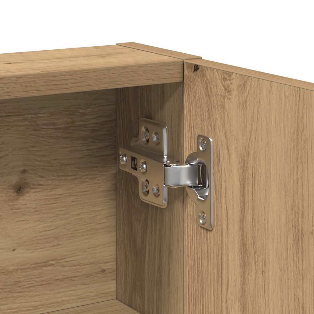 Klædeskab Artisan Egetræ 80 x 35 x 132 cm Konstrueret træ