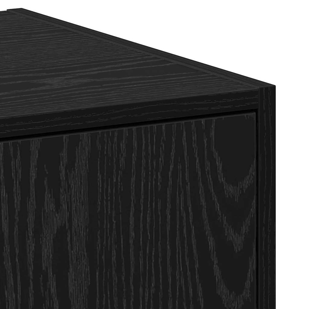 Apoteker Kabinet Sort eg 30 x 41 x 118 cm Konstrueret træ
