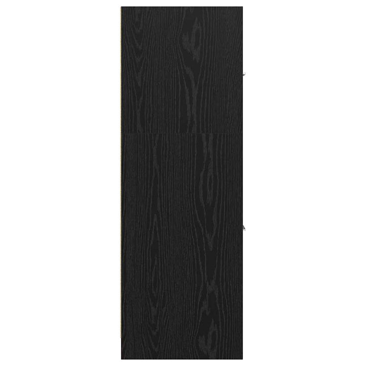 Apoteker Kabinet Sort eg 30 x 41 x 118 cm Konstrueret træ