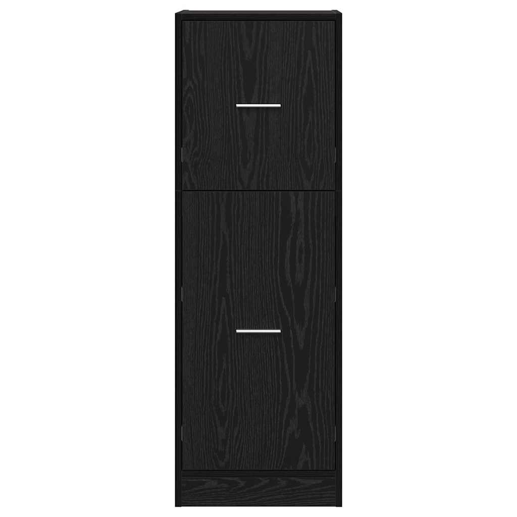 Apoteker Kabinet Sort eg 40 x 41 x 118 cm Konstrueret træ