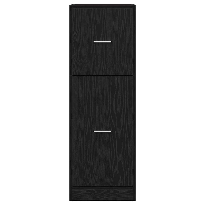 Apoteker Kabinet Sort eg 40 x 41 x 118 cm Konstrueret træ