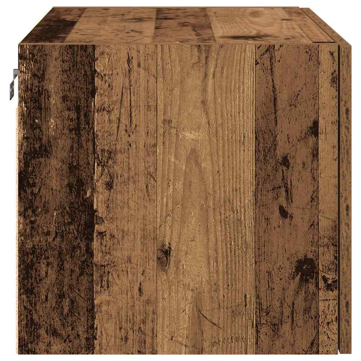 Vægskab Gammelt træ 70 x 42.5 x 40 cm Konstrueret træ