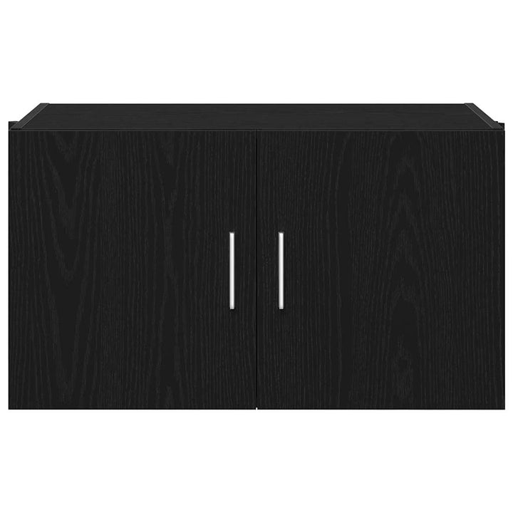 Vægskab Sort eg 70 x 42.5 x 40 cm Konstrueret træ