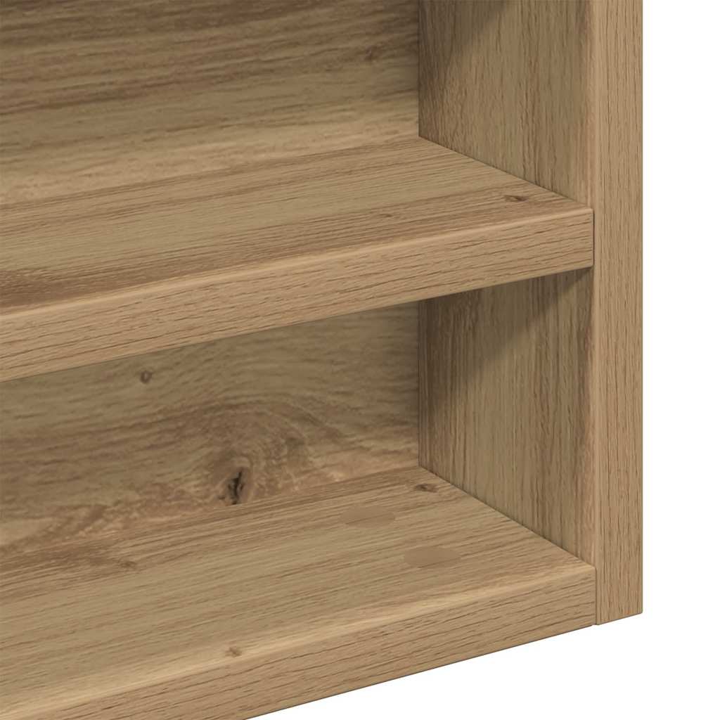 Display Skab Artisan Egetræ 100 x 8,5 x 75 cm Konstrueret træ