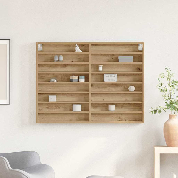 Display Skab Vægmonteret Artisan Egetræ 100 x 8,5 x 75 cm