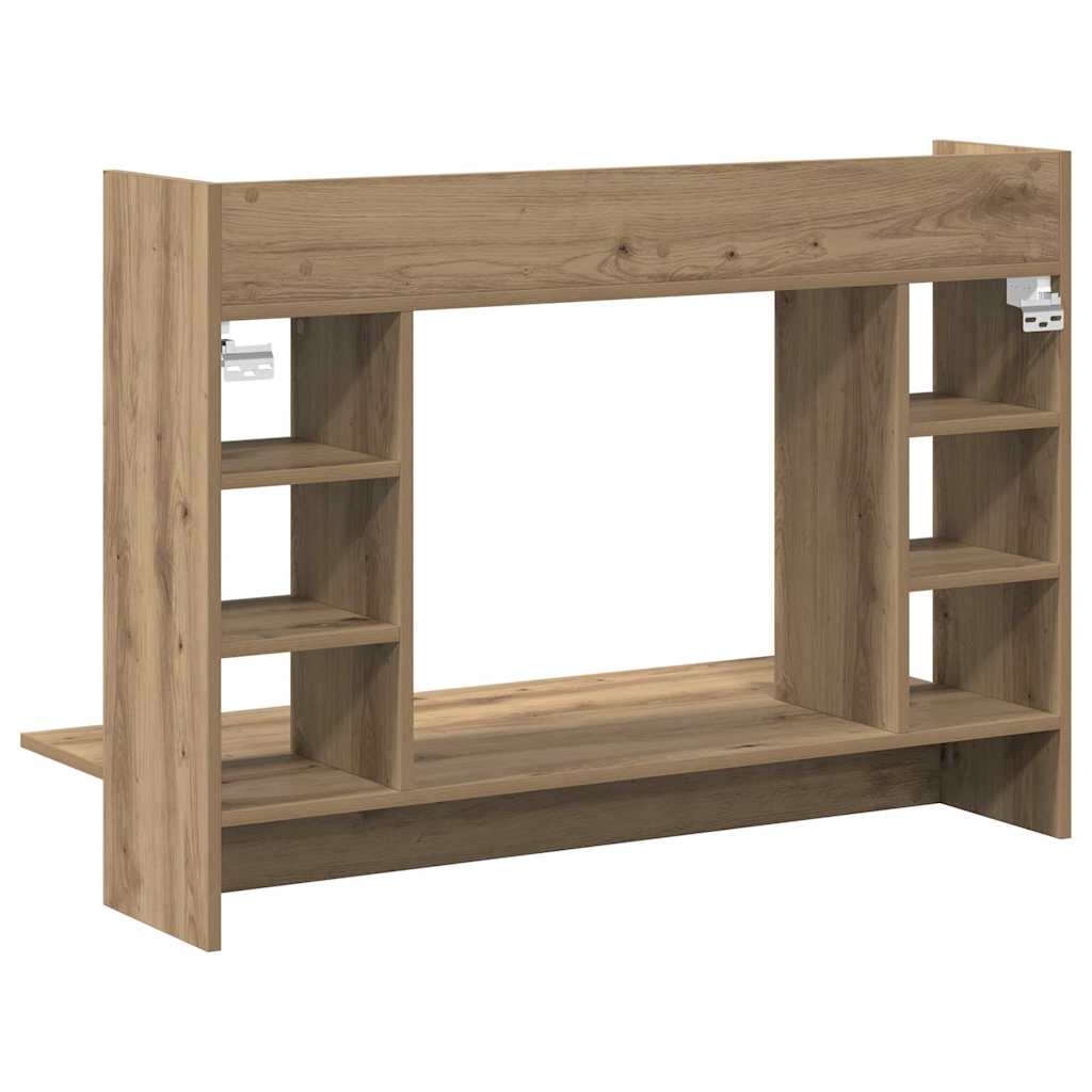 Væghængt skrivebord artisan eg Konstrueret træ 105 x 48 x 75 cm