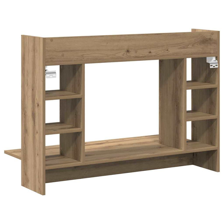 Væghængt skrivebord artisan eg Konstrueret træ 105 x 48 x 75 cm