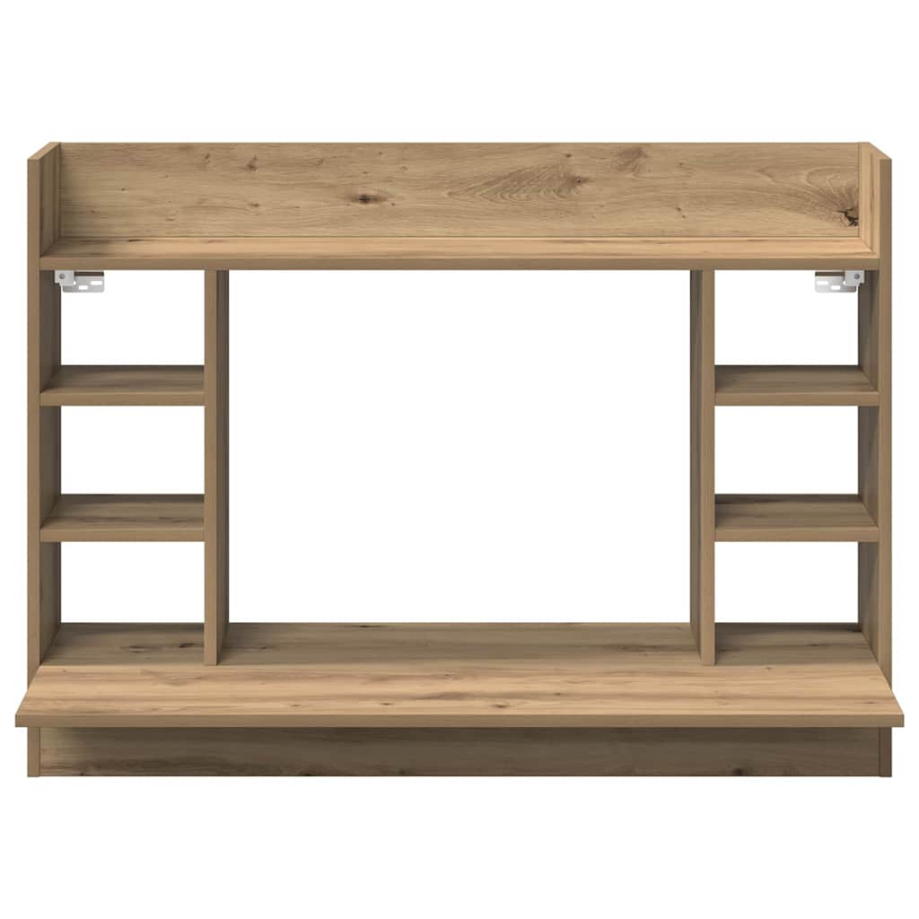 Væghængt skrivebord artisan eg Konstrueret træ 105 x 48 x 75 cm