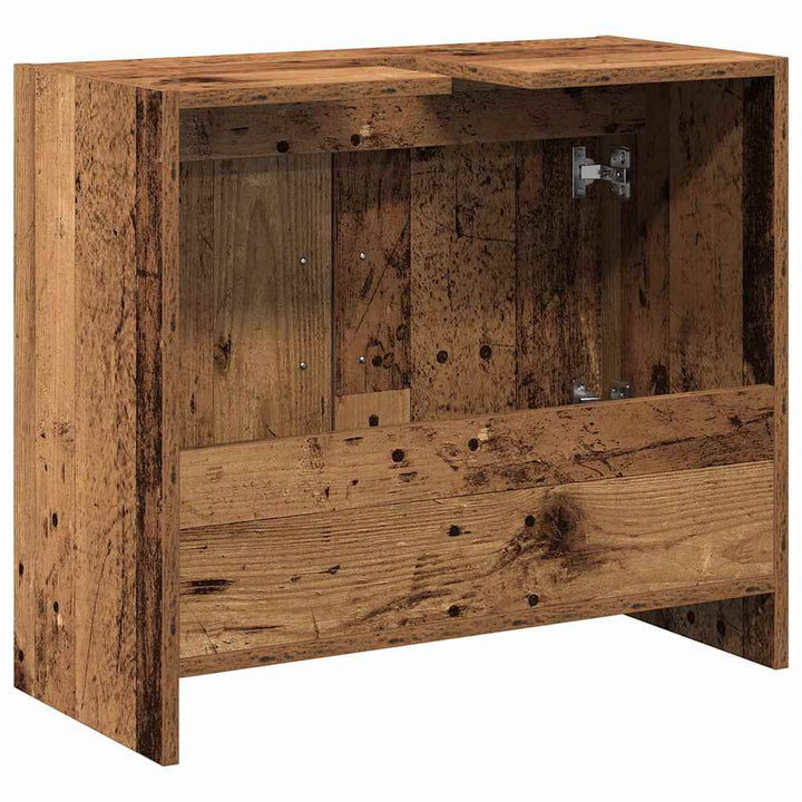 Badeværelsesskab Gammelt træ 63 x 29 x 55 cm Konstrueret træ