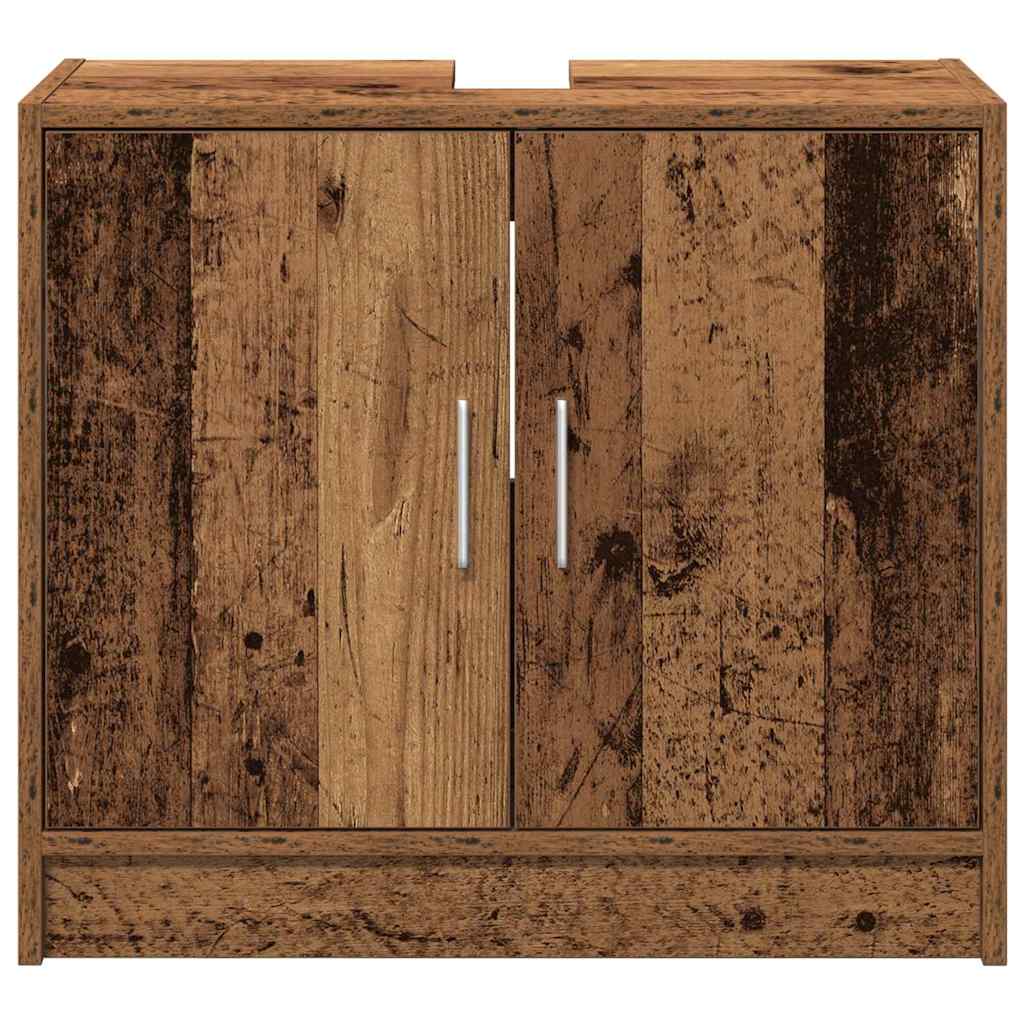 Badeværelsesskab Gammelt træ 63 x 29 x 55 cm Konstrueret træ