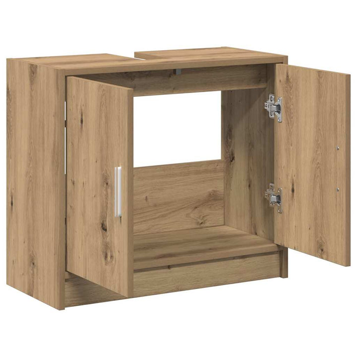 Badeværelsesskab Artisan Egetræ 63 x 29 x 55 cm Konstrueret træ