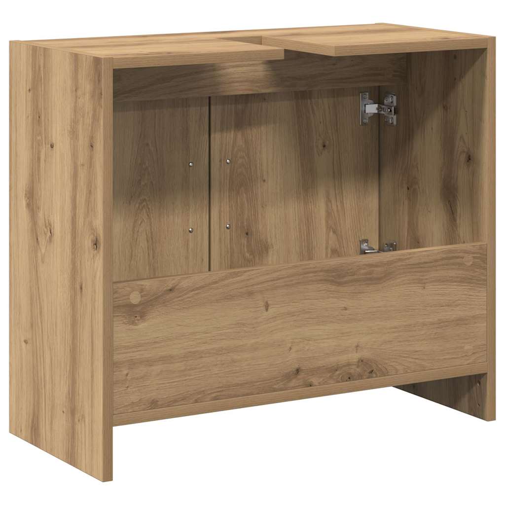 Badeværelsesskab Artisan Egetræ 63 x 29 x 55 cm Konstrueret træ
