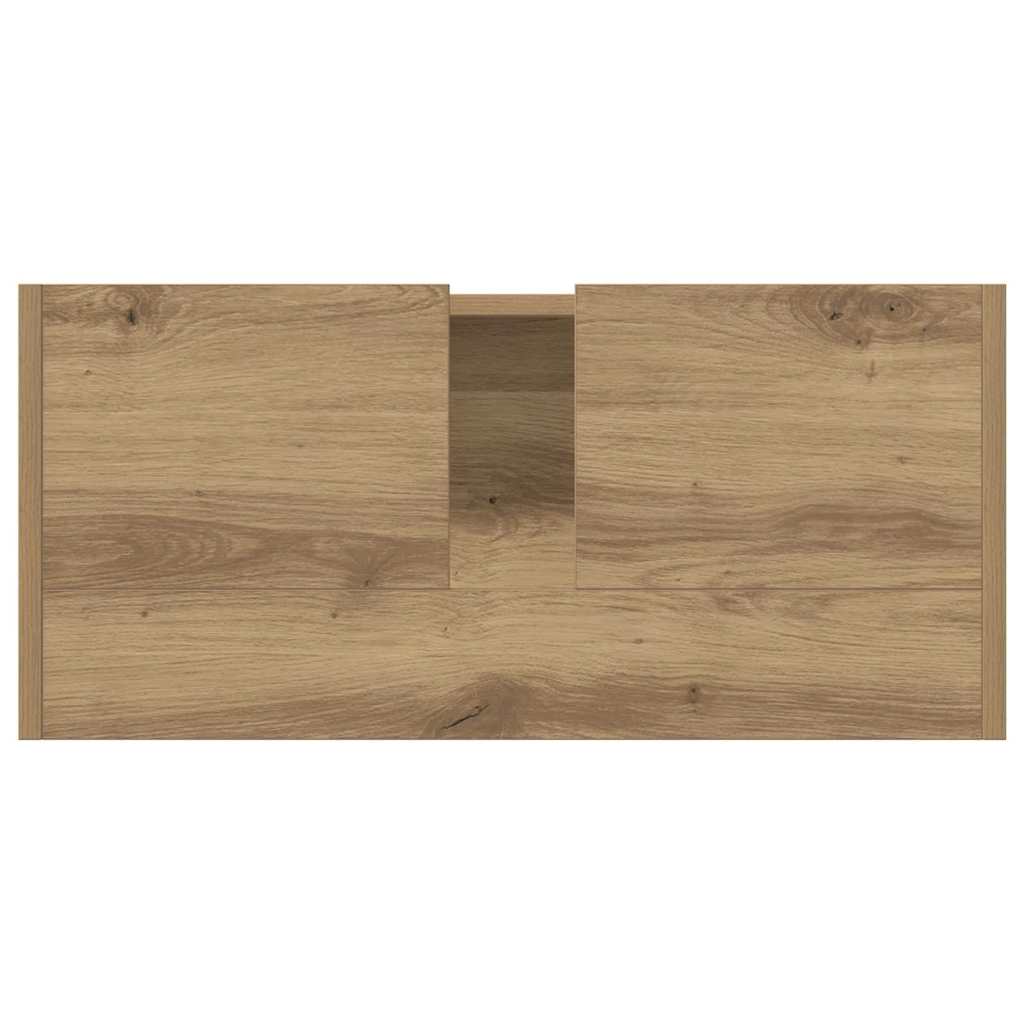 Badeværelsesskab Artisan Egetræ 63 x 29 x 55 cm Konstrueret træ