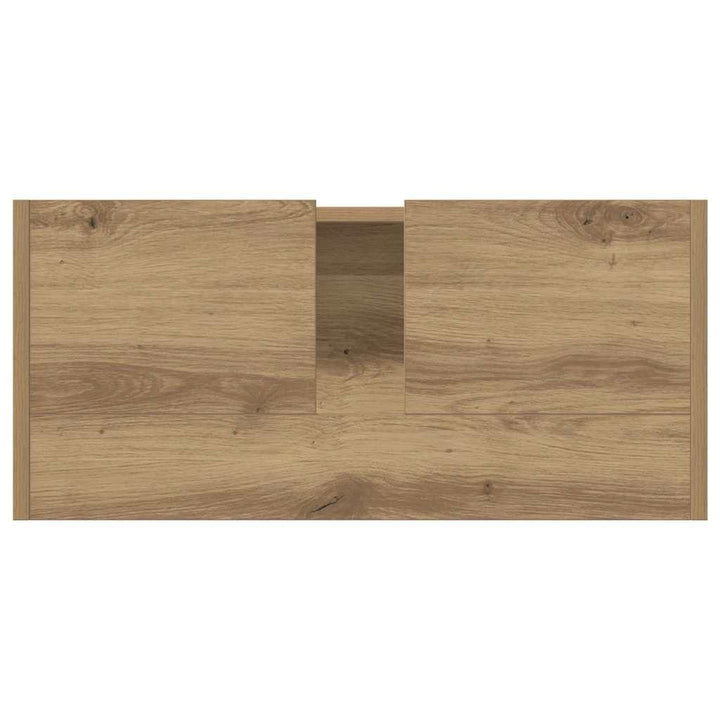 Badeværelsesskab Artisan Egetræ 63 x 29 x 55 cm Konstrueret træ