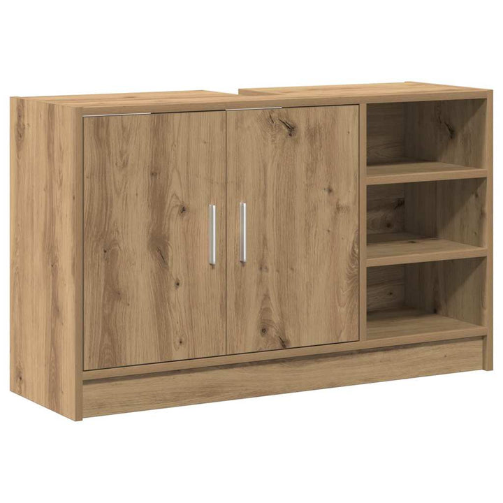 Badeværelsesskab Artisan Egetræ 90 x 29 x 55 cm Konstrueret træ