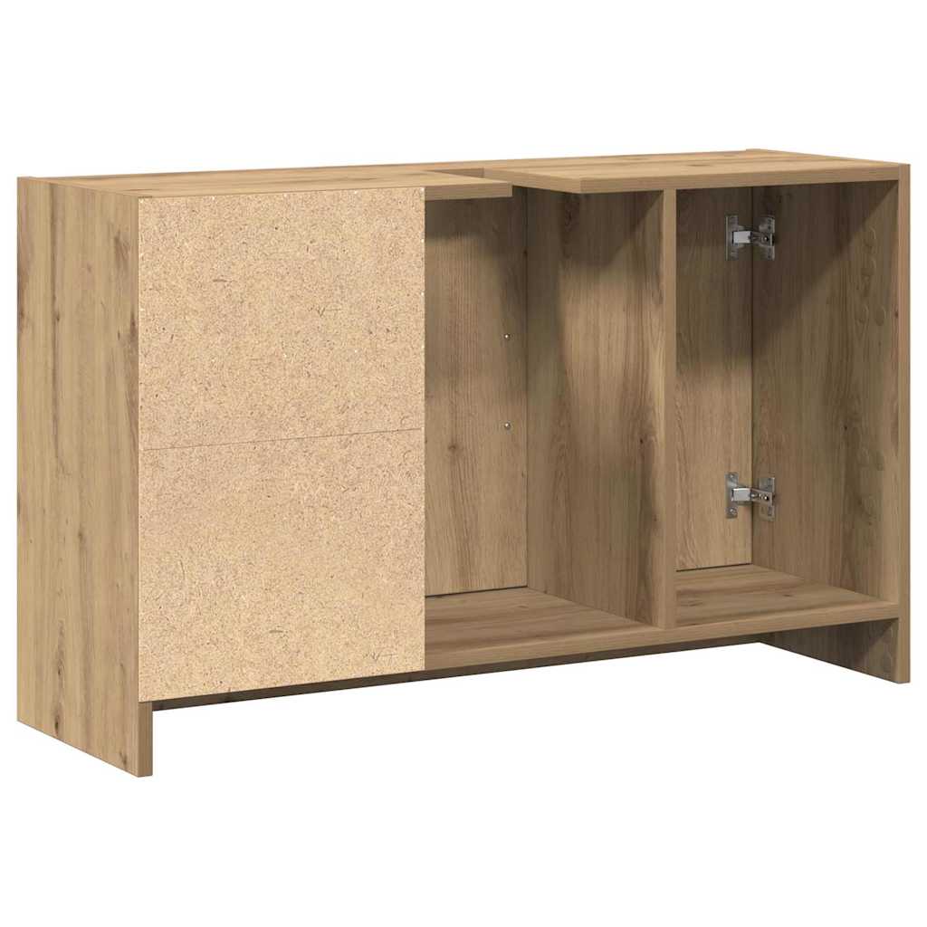 Badeværelsesskab Artisan Egetræ 90 x 29 x 55 cm Konstrueret træ