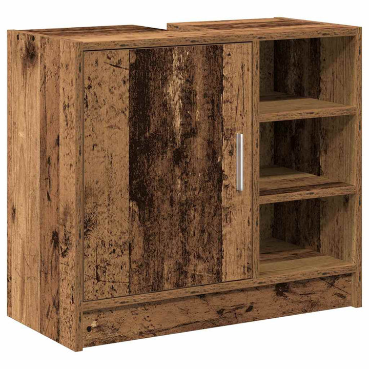Badeværelsesskab Gammelt træ 63 x 29 x 55 cm Konstrueret træ