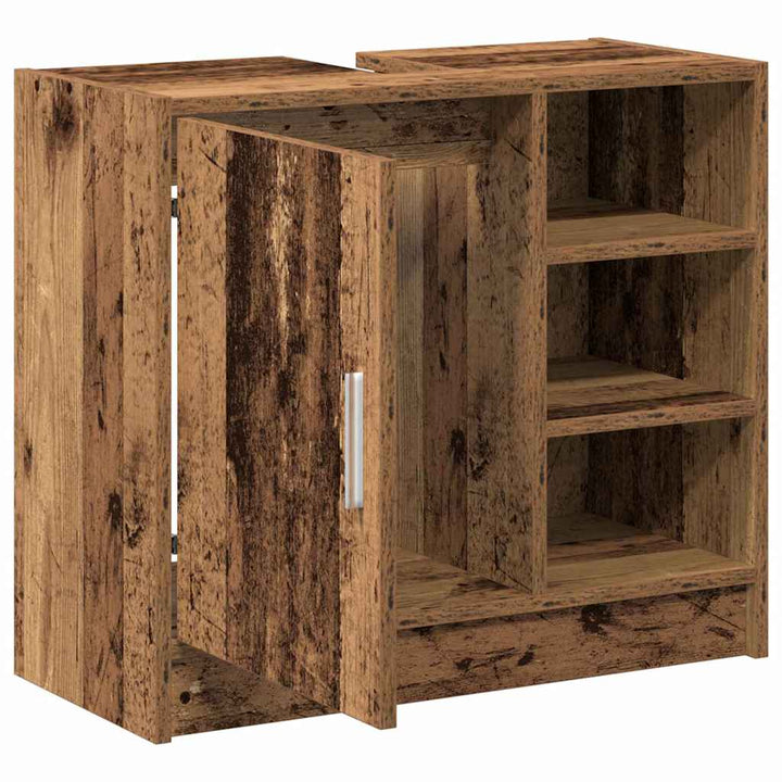 Badeværelsesskab Gammelt træ 63 x 29 x 55 cm Konstrueret træ