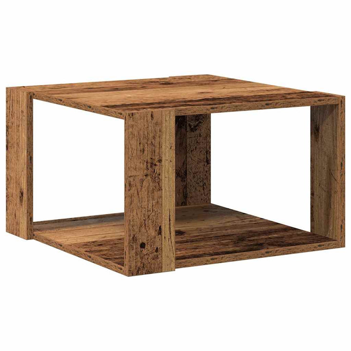 Sofabord Gammelt træ 51,5 x 51,5 x 30 cm Konstrueret træ