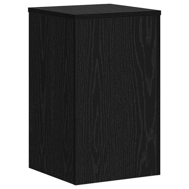 Planteholder 2 stk. Sort eg 30 x 30 x 50 cm Konstrueret træ