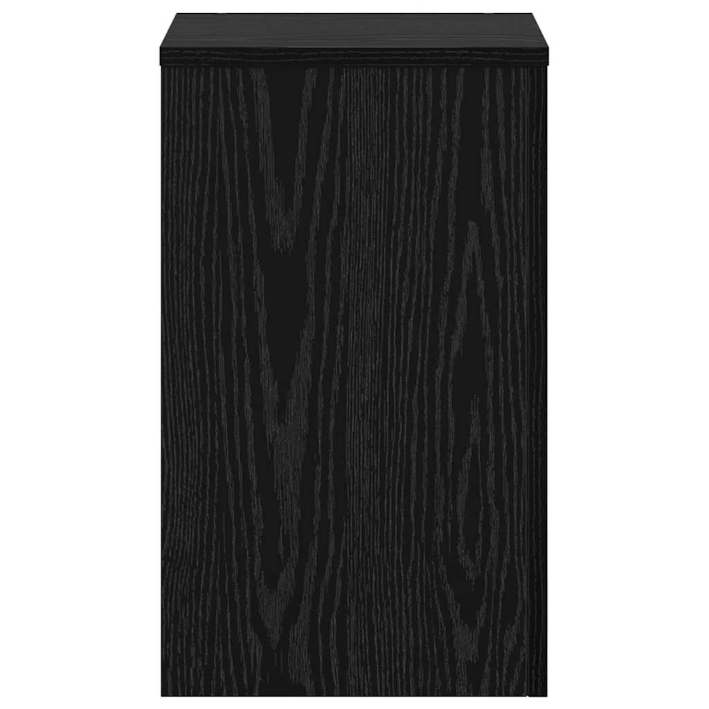 Planteholder 2 stk. Sort eg 30 x 30 x 50 cm Konstrueret træ