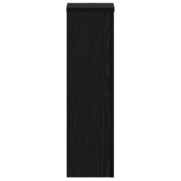 Planteholder 2 stk. Sort eg 17 x 17 x 60 cm Konstrueret træ