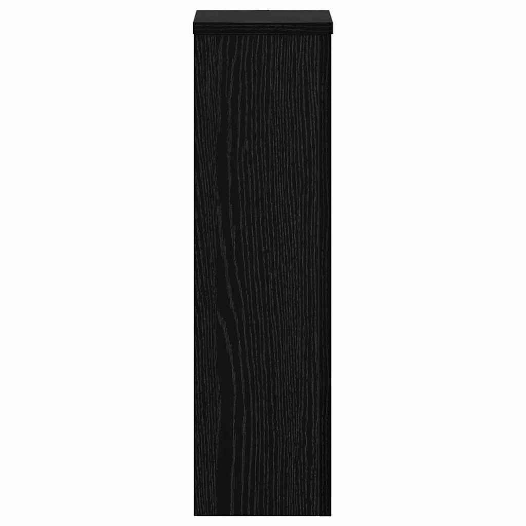 Planteholder 2 stk. Sort eg 17 x 17 x 60 cm Konstrueret træ