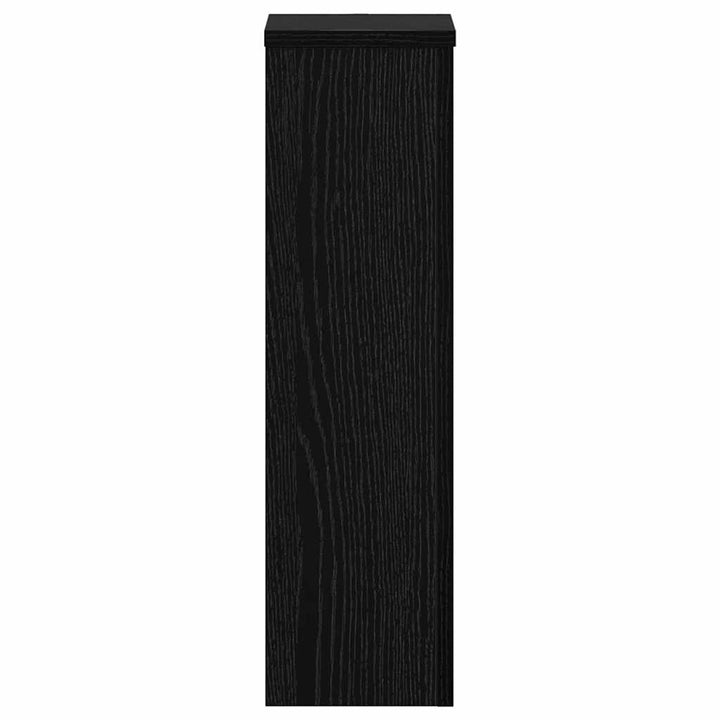 Planteholder 2 stk. Sort eg 17 x 17 x 60 cm Konstrueret træ