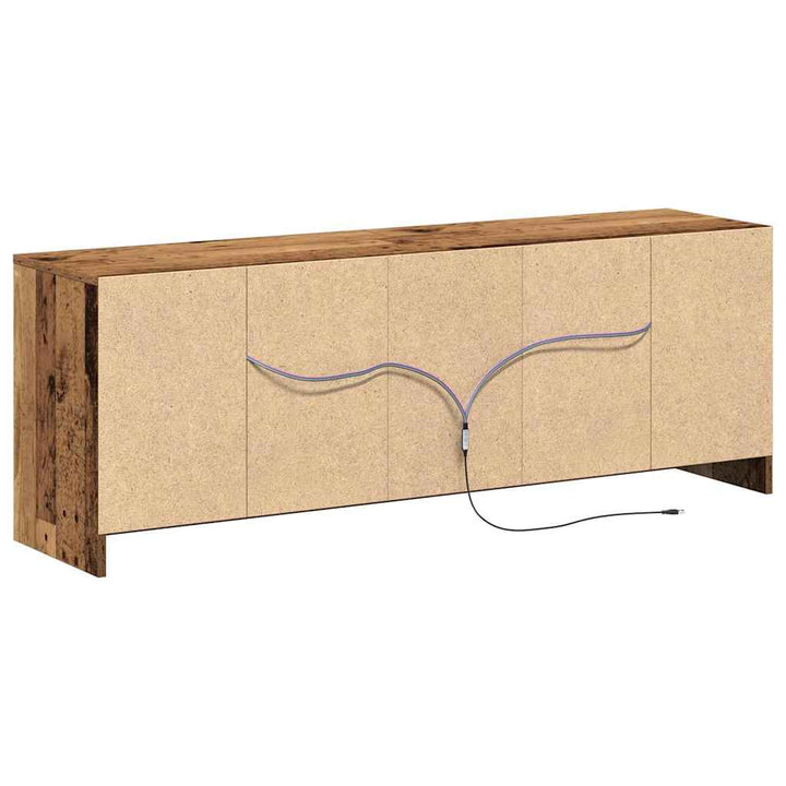 TV Enheder Brun 139,5 x 34 x 50 cm Konstrueret træ