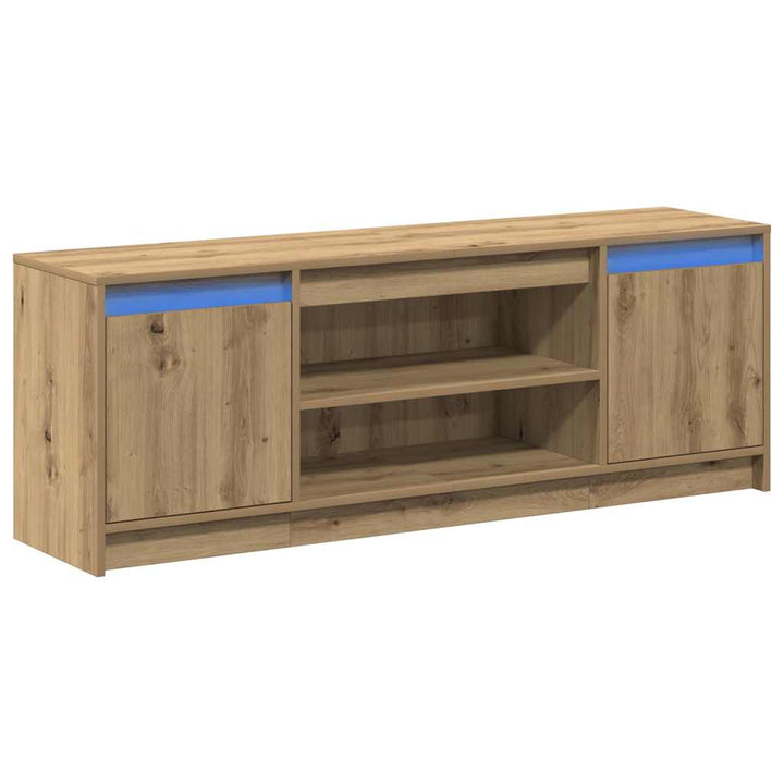 TV Enheder 139,5 x 34 x 50 cm Brun Konstrueret træ