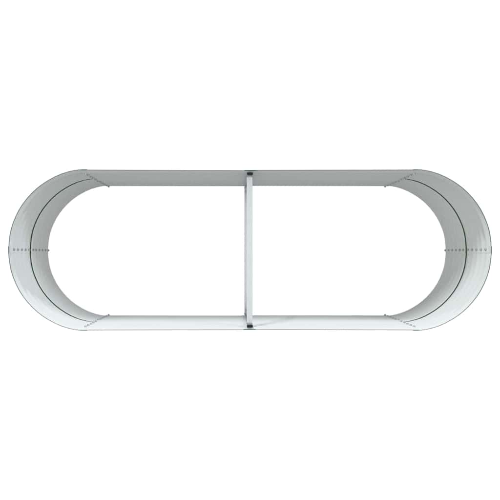 Hævet bed Grøn 240 x 80 x 81 cm Stål